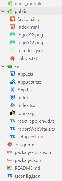 create-react-app_structure